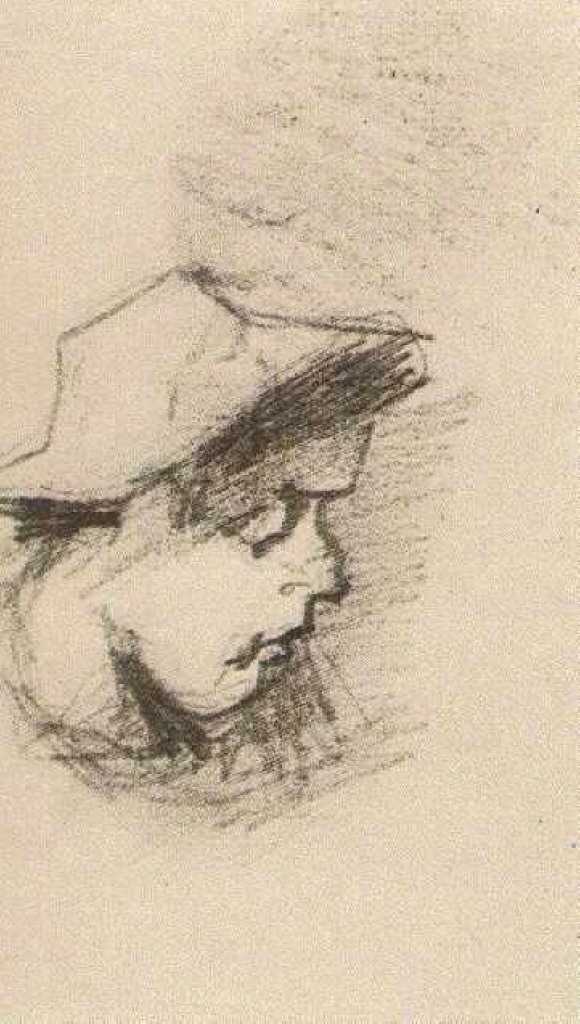 《戴草帽的男人头像》文森特·梵高画作介绍及画作含义/创作背景
